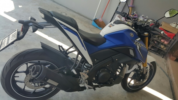 ขาย YAMAHA M SLAZ 2016 สีน้ำเงิน สภาพใหม่เอี่ยม วิ่งมาแค่ 2,000 โล ขาย YAMAHA M SLAZ 2016 สีน้ำเงิน สภาพใหม่เอี่ยม วิ่งมาแค่ 2,000 โล