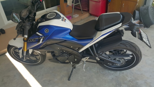 ขาย YAMAHA M SLAZ 2016 สีน้ำเงิน สภาพใหม่เอี่ยม วิ่งมาแค่ 2,000 โล ขาย YAMAHA M SLAZ 2016 สีน้ำเงิน สภาพใหม่เอี่ยม วิ่งมาแค่ 2,000 โล