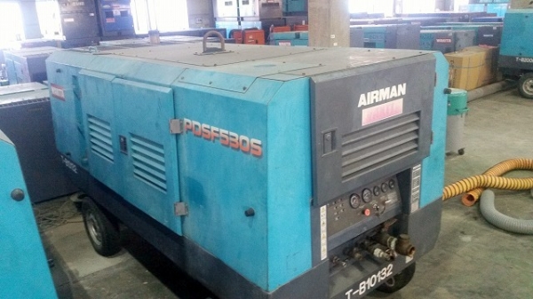 ปั้มลมสกรูแรงดันสูง 10.5 บาร์ AIRMAN PDSF530S ปี 2002 จากญี่ปุ่น ปั้มลมสกรูแรงดันสูง 10.5 บาร์ AIRMAN PDSF530S ปี 2002 จากญี่ปุ่น