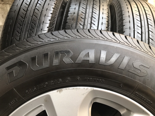 ล้อแม็ก Mazda BT-50 พร้อมยาง 215-70-16 Bridgestone ปี14 ล้อแม็ก Mazda BT-50 พร้อมยาง 215-70-16 Bridgestone ปี14