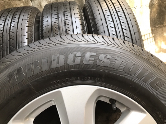 ล้อแม็ก Mazda BT-50 พร้อมยาง 215-70-16 Bridgestone ปี14 ล้อแม็ก Mazda BT-50 พร้อมยาง 215-70-16 Bridgestone ปี14