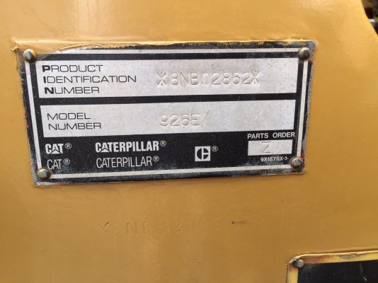 รถตักล้อยาง CAT 926E แอร์ใหม่ทั้งคัน เอกสารเล่มทะเบียน รถตักล้อยาง CAT 926E แอร์ใหม่ทั้งคัน เอกสารเล่มทะเบียน