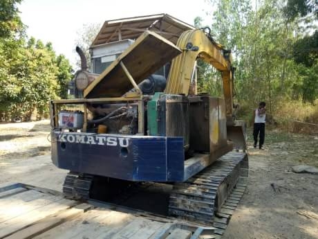KOMATSU PC60-2+เทนเลอร์