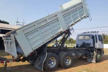 ขาย 1,150,000 สิบล้อดั้มแม่-ลูก 2 คาน HINO FM3M สภาพเดิมสวยจัด เครื่องเดิม M10C 240 แรงม้า เกียร์เดิ