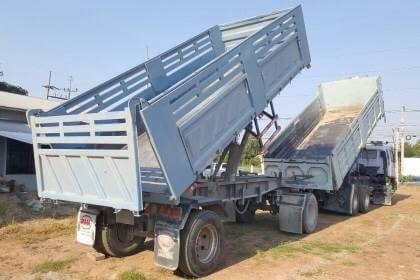 ขาย 1,150,000 สิบล้อดั้มแม่-ลูก 2 คาน HINO FM3M สภาพเดิมสวยจัด เครื่องเดิม M10C 240 แรงม้า เกียร์เดิ
