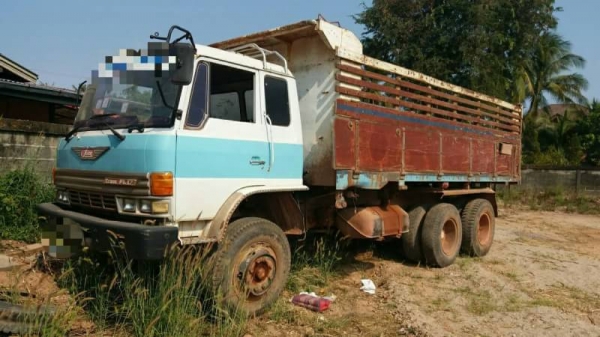 ขาย 485,000 HINO .F 17.วางเครื่องHO7D.195แรงสโลยก.ดั้มหัวบาง ยางดี คัดซีสวย รถสวยพร้อมใช้เอกสารพร้อม