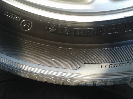 ล้ออีสุขอบ16นิ้ว6รู พร้อมยาง ชุดนี้ ราคา 5900 บาท