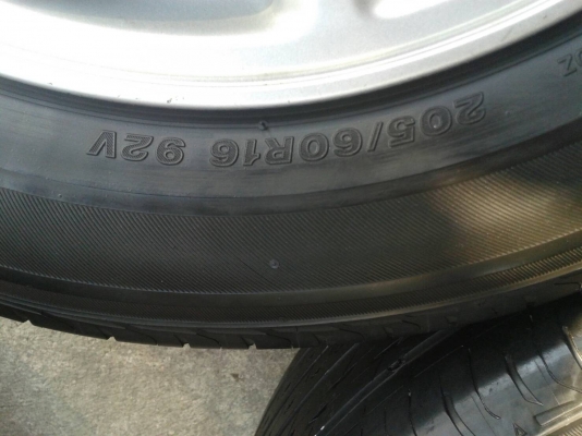 ล้ออีสุขอบ16นิ้ว6รู พร้อมยาง ชุดนี้ ราคา 5900 บาท