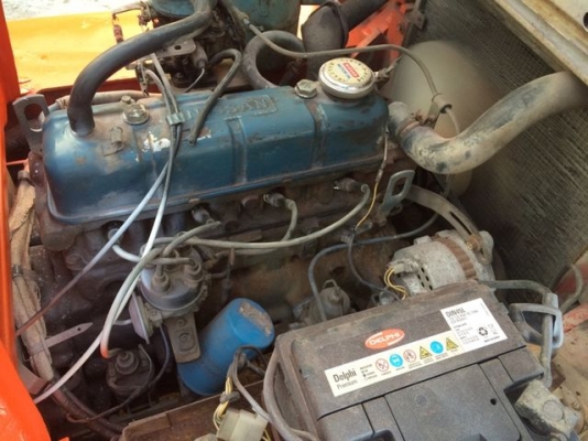 นิสสัน 2.5ตันเบนซิน เสา4ม.ล้อหน้าคู่เก่าญี่ปุ่น