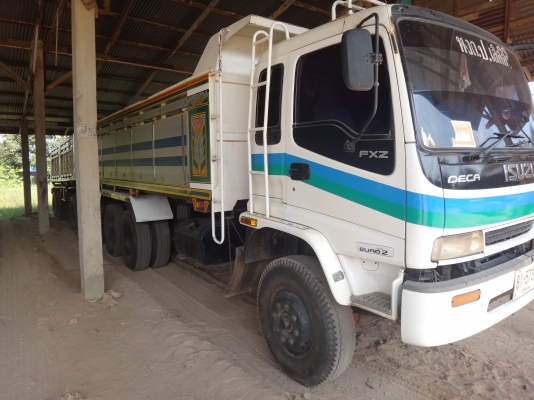 ขายด่วน รถสิบล้อสองเพลาดั้มพ์ พ่วง  แม่-ลูก   ISUZU  DEGA 270 ปี  46    พร้อมใช้งาน