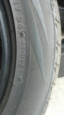 ยางบริดสโตน ทรูเรนซ่า 185 55 15 ราคา 550 บาท
