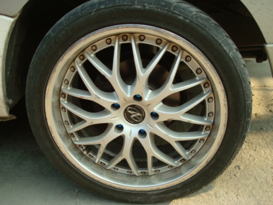 ขายล้อแมกครับขอบ 18หน้า8หลัง9พร้อมยาง