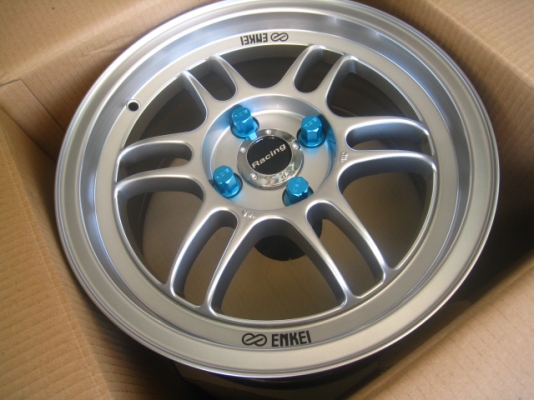 ขายล้อแม็กของใหม่ rpf1 15"x7" 4/100 et 41 +ยางใหม่ 15500 บาท(081-3747940)