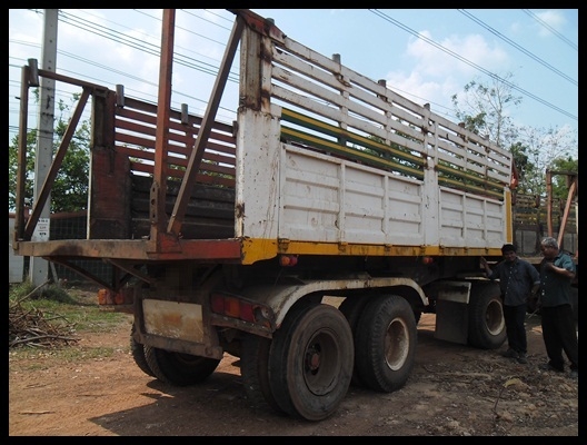 ลูกพ่วง 3 เพลาดั้ม เครื่องดี ราคาจิ๊บๆ