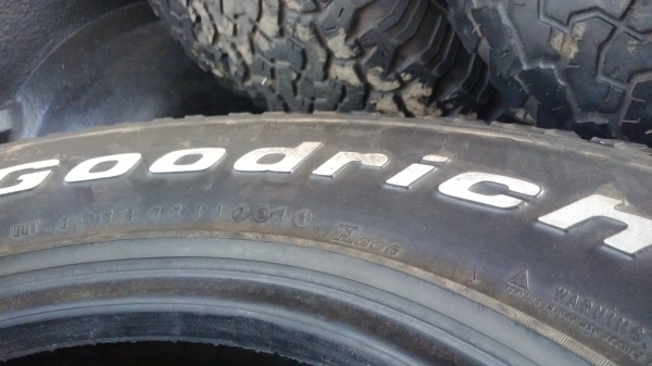 ยางall  BF 265-75-16 ปี08-09