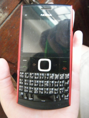 ต้องการขาย Nokia X2-01 สีแดง