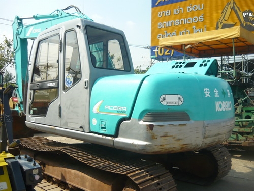 รถขุดKobelco SK120 ซุปเปอร์ รถเก่านอก สภาพสมบูรณ์ เพิ่งเหยียบถึงไทย