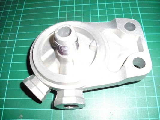 FUEL FILTER HEAD,E200B,6D31,6D14