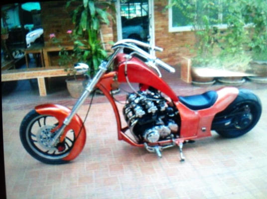 ขาย รถ custom bike cb 750 ครับ