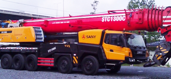 SANY STC1300C Truck Crane 130T SANY STC1300C Truck Crane 130T