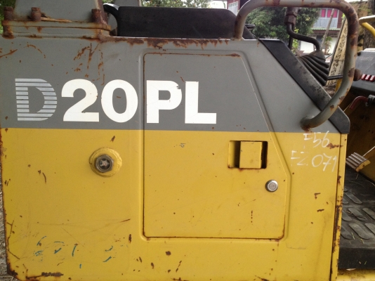 KOMATSU D20 PL-7รถเก่านอกไม่เคยทำงานในไทย