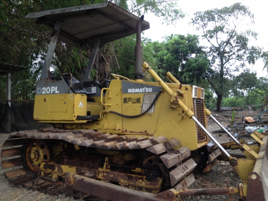 KOMATSU D20 PL-7รถเก่านอกไม่เคยทำงานในไทย