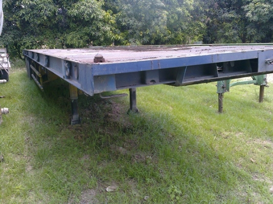 ขาย หางพ่วง พื้นเรียบ 12 เมตร 2 เพลา