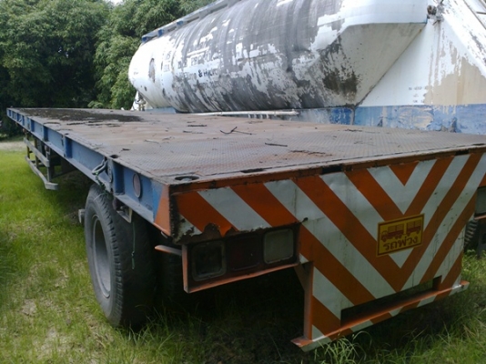 ขาย หางพ่วง พื้นเรียบ 12 เมตร 2 เพลา