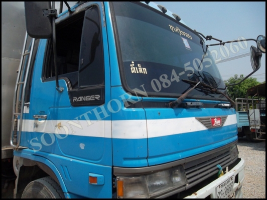 ขายด่วน รถบรรทุก 10 ล้อ HINO 195 แรง หัวสิงห์ไฮเทค ตู้เปียก(สแตนเลส) รถพร้อมใช้งาน ราคาสุดคุ้ม