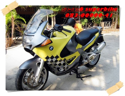ขาย  แลก เทรน BMW K1200RS ปี2000 เครื่องดี ยางใหม่ ผึ่งเปลี่ยนได้ไม่ถึง1000โลพร้อมออกทริปทางไกลรถสดมาก 0830000041 บริการจัดส่งทั่วไทย รับแลก รับเทรน