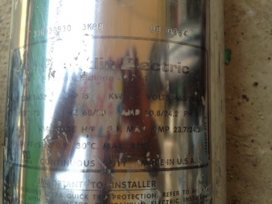 ขายปั้มน้ำบาดาล (SUBMERSIBLE PUMP) 6นิ้ว ขนาด 15 แรงม้า U.S.A แท้ๆ ราคาไม่แพง