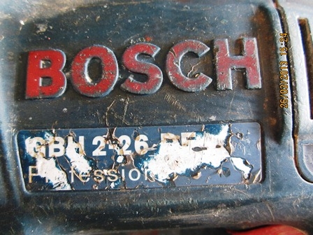 สว่านโรตารี่3ระบบBOSCHรุ่นGBH2-26DE สภาพดี ราคาถูกๆ