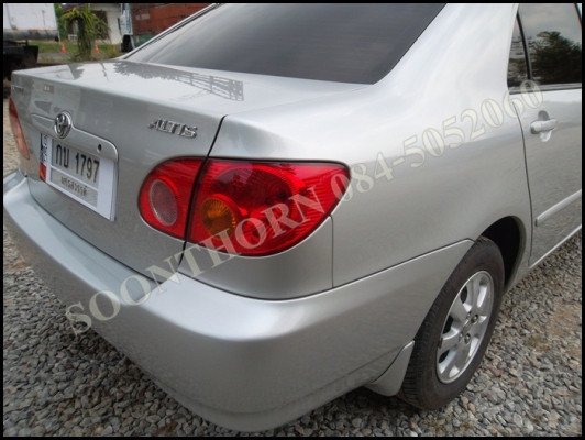 ขายด่วน รถเก๋ง TOYOTA, COROLLA ALTIS 1.6 (ABS-AIRBAG) โฉม altis ตัวใหญ่ เกียร AUTO เดิมๆ ทั้งคัน ไม่เคยติดเเก็ส เดิมๆ ประหยัด รถพร้อมใช้ ราคาสุดคุ้ม