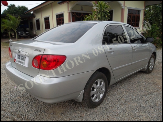 ขายด่วน รถเก๋ง TOYOTA, COROLLA ALTIS 1.6 (ABS-AIRBAG) โฉม altis ตัวใหญ่ เกียร AUTO เดิมๆ ทั้งคัน ไม่เคยติดเเก็ส เดิมๆ ประหยัด รถพร้อมใช้ ราคาสุดคุ้ม