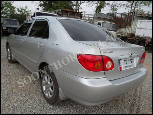 ขายด่วน รถเก๋ง TOYOTA, COROLLA ALTIS 1.6 (ABS-AIRBAG) โฉม altis ตัวใหญ่ เกียร AUTO เดิมๆ ทั้งคัน ไม่เคยติดเเก็ส เดิมๆ ประหยัด รถพร้อมใช้ ราคาสุดคุ้ม