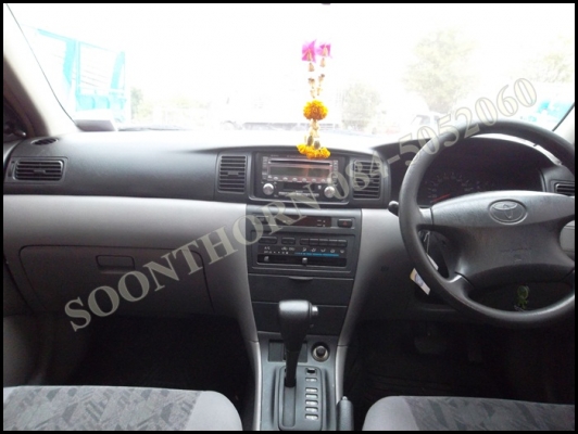 ขายด่วน รถเก๋ง TOYOTA, COROLLA ALTIS 1.6 (ABS-AIRBAG) โฉม altis ตัวใหญ่ เกียร AUTO เดิมๆ ทั้งคัน ไม่เคยติดเเก็ส เดิมๆ ประหยัด รถพร้อมใช้ ราคาสุดคุ้ม