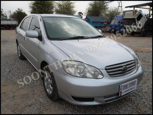 ขายด่วน รถเก๋ง TOYOTA, COROLLA ALTIS 1.6 (ABS-AIRBAG) โฉม altis ตัวใหญ่ เกียร AUTO เดิมๆ ทั้งคัน ไม่เคยติดเเก็ส เดิมๆ ประหยัด รถพร้อมใช้ ราคาสุดคุ้ม