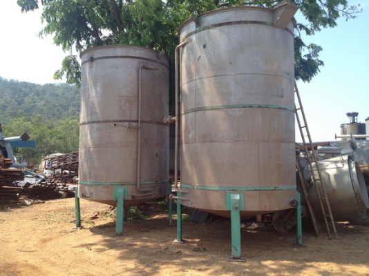 ขายถังสตนเลส เกรด316 ขนาด 8,500 และ 15,000 ลิตร ใกล้หมดแล้วน่ะครับ สวยทุกใบ