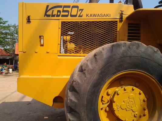 ขายด่วน..รถตัก KAWASAKI KLD 50Z รถสวย ตักแรง ได้งานไว เครื่องแรงดี ประหยัดน้ำมันสุดคุ้ม.