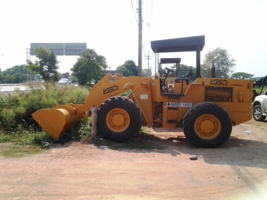 ขายด่วน..รถตัก KAWASAKI KLD 50Z รถสวย ตักแรง ได้งานไว เครื่องแรงดี ประหยัดน้ำมันสุดคุ้ม.