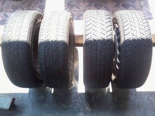 ขายล้อแม็ค Honda ขอบ 15 / 4รู100 พร้อมยาง 195/60/15