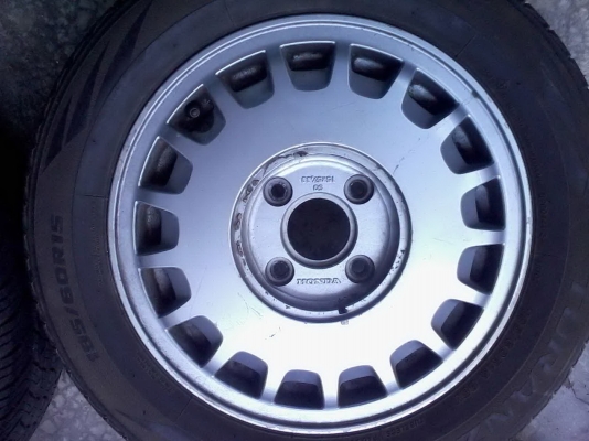 ขายล้อแม็ค Honda ขอบ 15 / 4รู100 พร้อมยาง 195/60/15