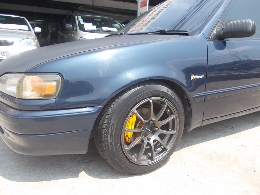 toyota corola ตูดเป็ด 1,500 ซีซี. เดิม บาง แต่งหล่อ เท่ห์ เกียร์ออโต้ ติด แก็ส LPG