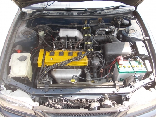 toyota corola ตูดเป็ด 1,500 ซีซี. เดิม บาง แต่งหล่อ เท่ห์ เกียร์ออโต้ ติด แก็ส LPG