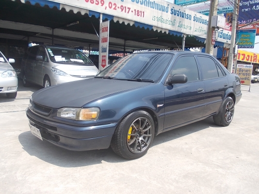 toyota corola ตูดเป็ด 1,500 ซีซี. เดิม บาง แต่งหล่อ เท่ห์ เกียร์ออโต้ ติด แก็ส LPG