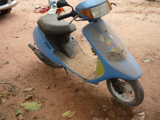 ขายรถป๊อป dio ตามสภาพ จอดไว้ไม่ติดต้องล้างคาร์บูใหม่