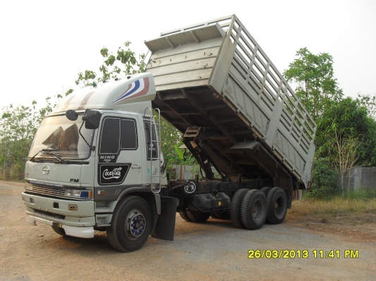 HINO FM3H 195 แรง ดั๊ม SAMMIT สวยๆครับ