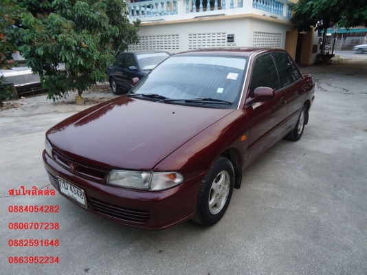 ขาย mitsubishi lancer Ecar เครื่องหัวฉีด สีแดงสวย ราคา 95,000 บาท ++++++++++