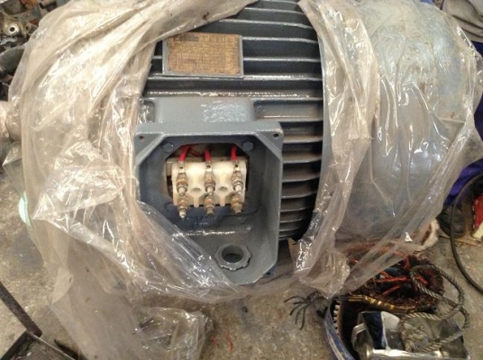 ขายมอเตอร์ Eletrim 50 HP 1400 RPM. 380V สภาพสวย พร้อมใช้งาน