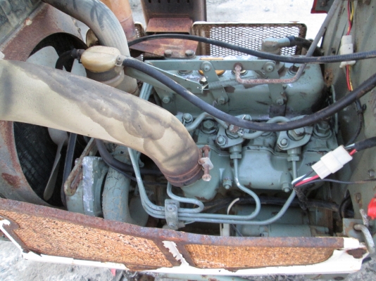 รหัส:13001115รถพรวนดินนั่งขับเครื่องยนค์ดีเซลพร้อมโรตารี่สามารถถอดเข้าออกได้www.nihonmono.com